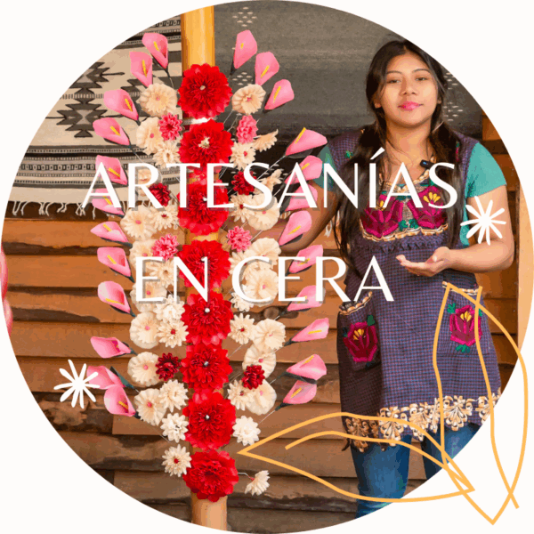artesanía en cera